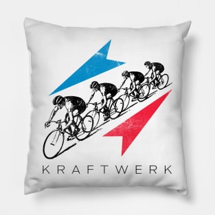 Kraftwerk Retro Original Fan Art Design Pillow