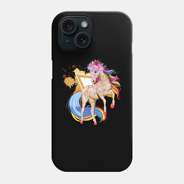 Rainbow Phone Case by Creation Cartoon