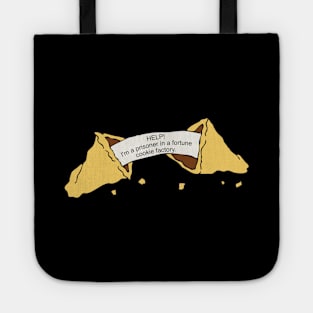 Funny Fortune Cookie Message Prisoner Fortune Cookie Factory Tote