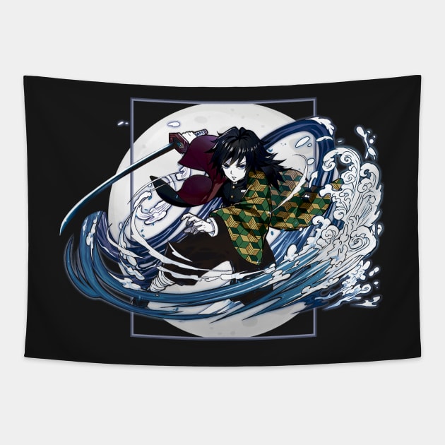 Guardians of the Night - Giyu Tapestry by shukomei