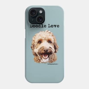 Doodle Dog Love Phone Case