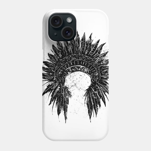 Native American chief Phone Case by barmalisiRTB