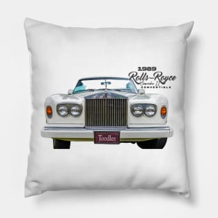 1989 Rolls Royce Corniche II Convertible Pillow