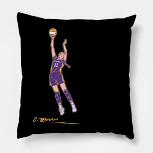 Cameron Brink Superstar Pose LA Pillow