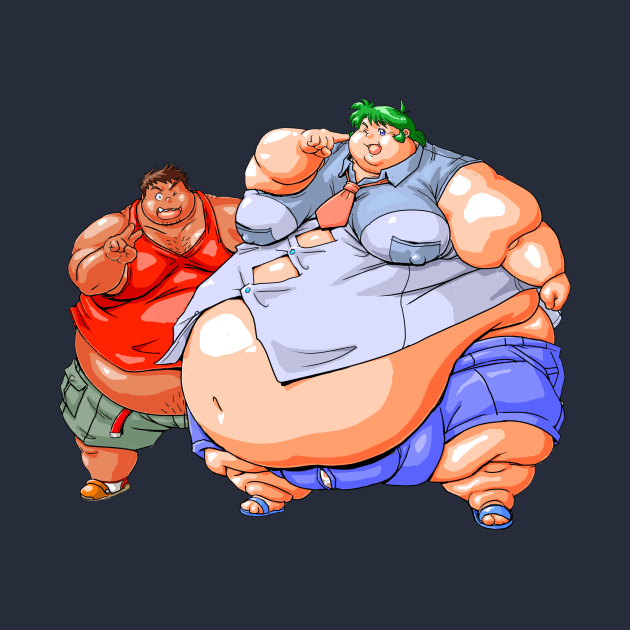 super chub and fat boy friend ver.2019 by kumapon