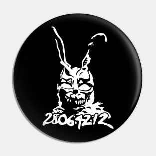 Frank The Rabbit - 28 Days, 6 Hours, 42 Minutes 12 Seconds (Donnie Darko) Pin