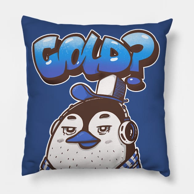 Cold? Pillow by manuvila