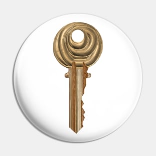 Gold Key to your Future Pin