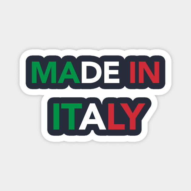 Made In Italy Funny Italian Magnet by vladocar