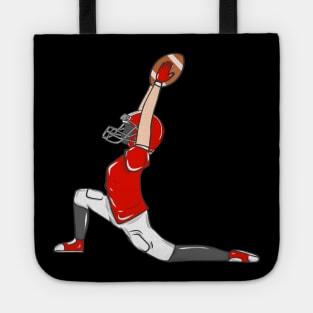 Rugby American Football Sport USA Gridiron Football Gift Tote