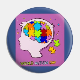 Autism Awareness Pin