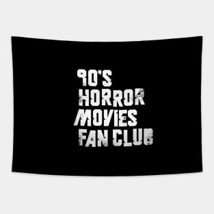 90s Horror Movies Fan Club Tapestry