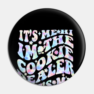 Its Me Hi Im The smarter Cookie Girls groovy scouting Troop Pin