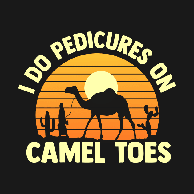 i do pedicures on camel toes  vintage sunset by TheDesignDepot