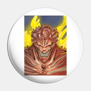 Fire demon Pin