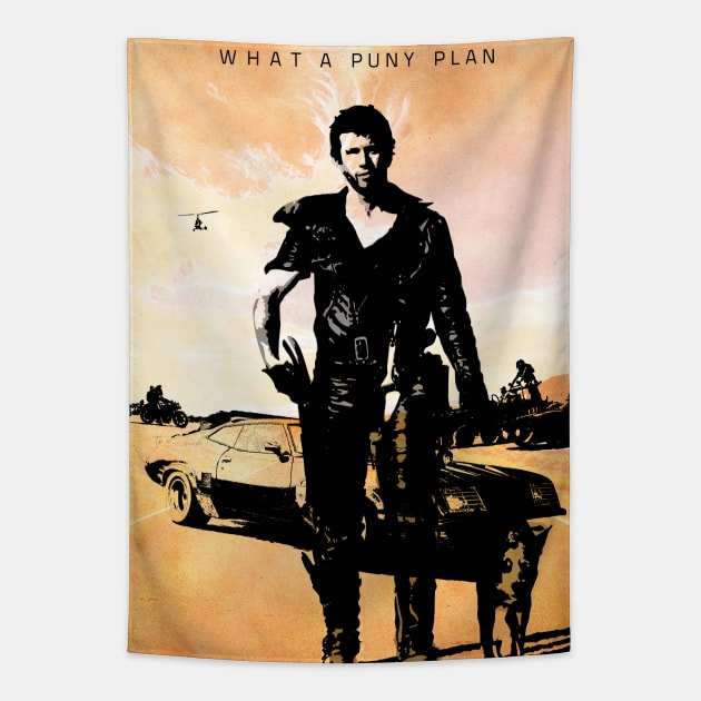 WHAT A PUNY PLAN Tapestry by CinemApocalypse