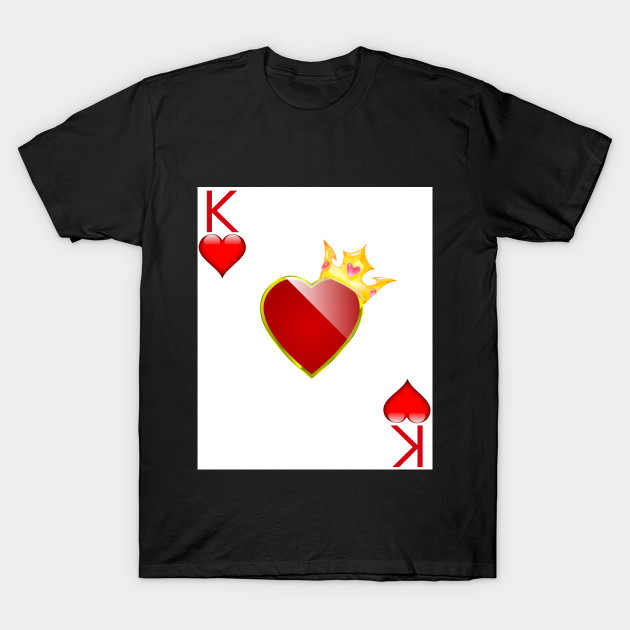 King And Queen Of Hearts Couple Shirt Britishtown Yabanci Dil Kursu