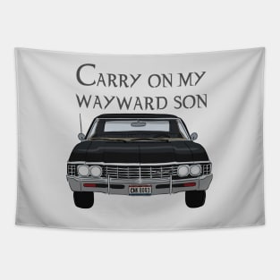 Carry on My Wayward Son Tapestry