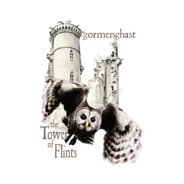 Gormenghast - The Tower of Flints by The Blue Box