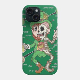 LEPRECHAUN ANATOMY Phone Case