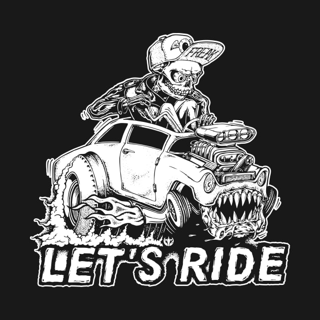 Let's Ride by PIZkustomART