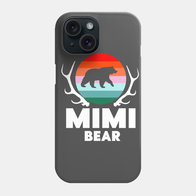 Mimi bear Mama Bear Mother Funny gift idea Phone Case by shamyin