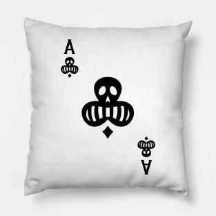 Easy Halloween Playing Card Costume: Ace of Clubs Pillow