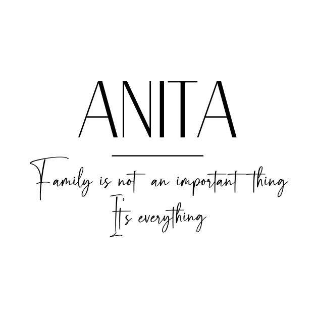 Anita Family, Anita Name, Anita Middle Name by Rashmicheal
