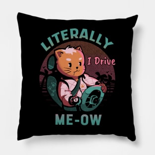 Literally Me-ow Pillow