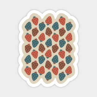 Strawberry pattern Magnet