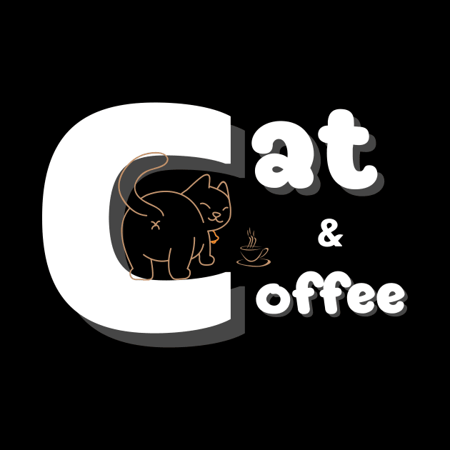 cat and coffee by Amart