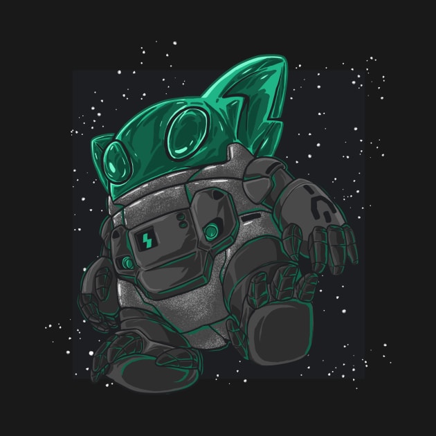 Little Oddy Spacesuit by iky