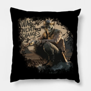 Ghoul in the Wasteland Pillow