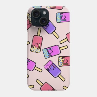 Cute Kawaii Paleta Random Pattern Ice Cream Phone Case