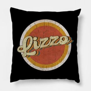 circle vintage Lizzo Pillow