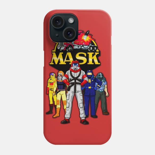 Mask Phone Case by BigOrangeShirtShop