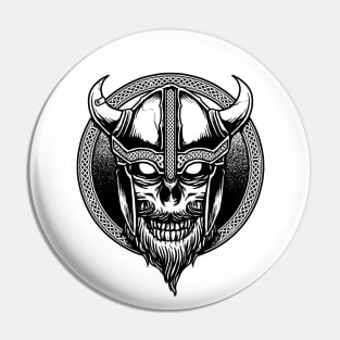 Viking Skull Pin