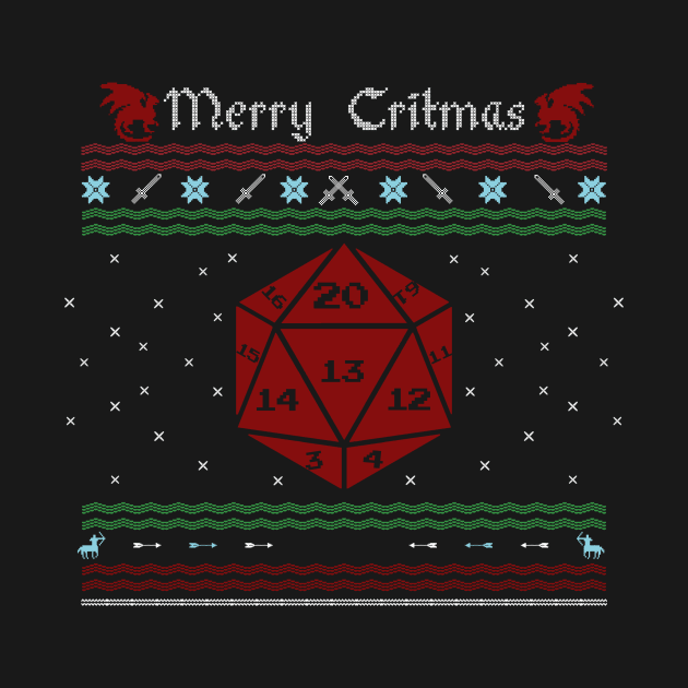 D20 - Merry Critmas! by whimsyworks