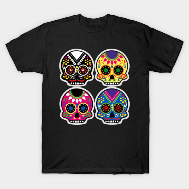 Day of the dead skulls - Day Of The Dead - T-Shirt