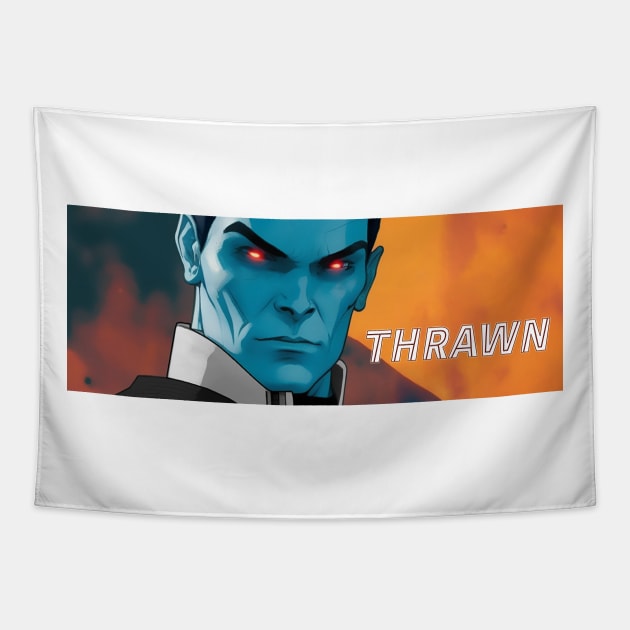 SW Comic!Thrawn v1 Tapestry by #StarWars SWAG 77 Style