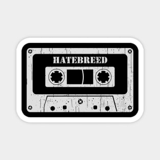 Hatebreed - Vintage Cassette White Magnet