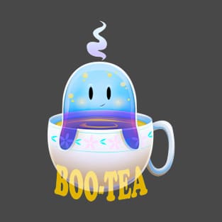 Boo-tea cute ghost in teacup T-Shirt