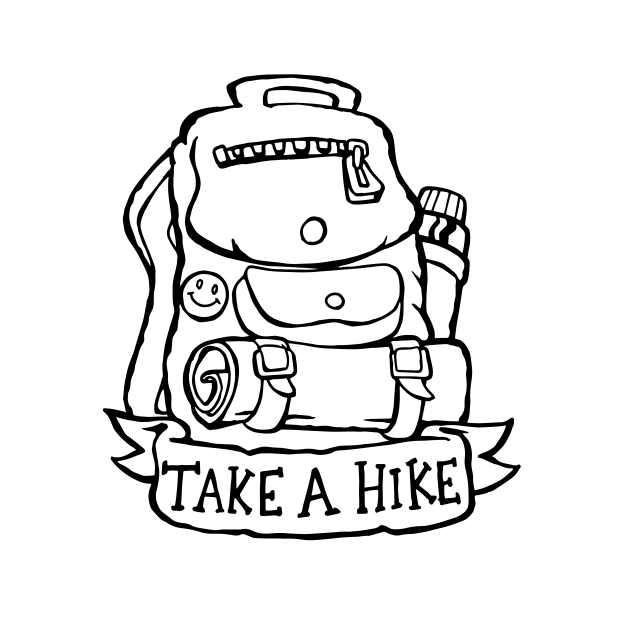Take a Hike - Backpack by bangart