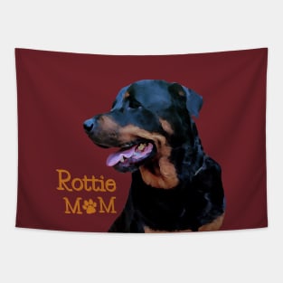 Rottie Mom Tapestry