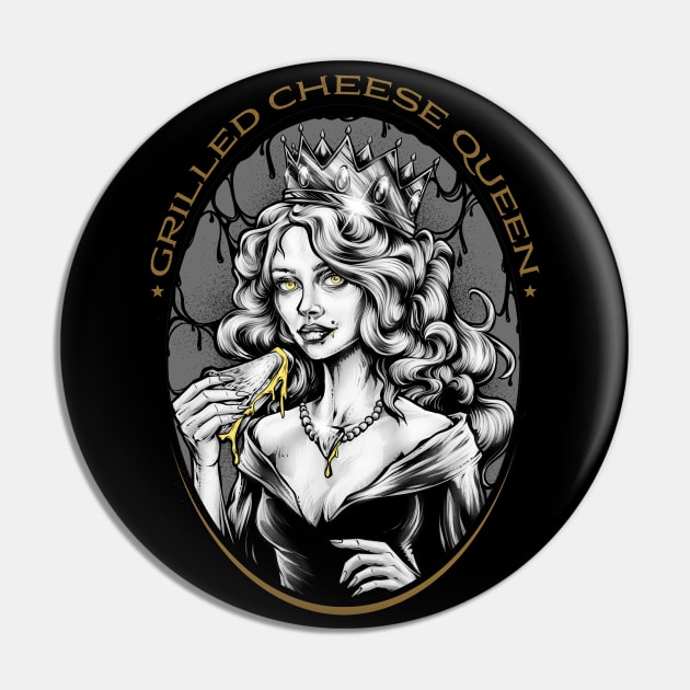 Grilled Cheese Queen Pin by TreehouseDesigns