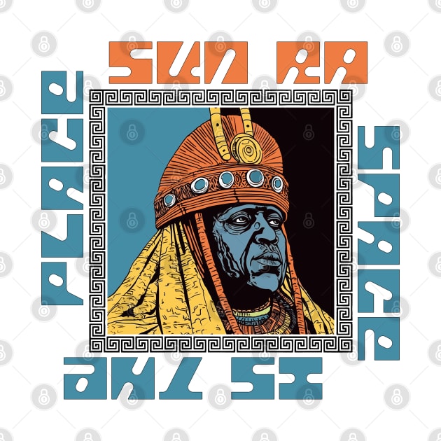 -- SUN RA -- Original Psychedelic Design by DankFutura