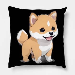 Tiny Baby Shiba Inu Pillow