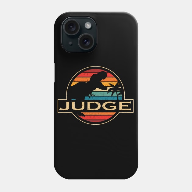 Judge Dinosaur Phone Case by SusanFields