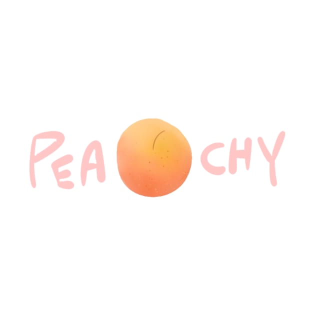 Peachy tee by aesonfuture