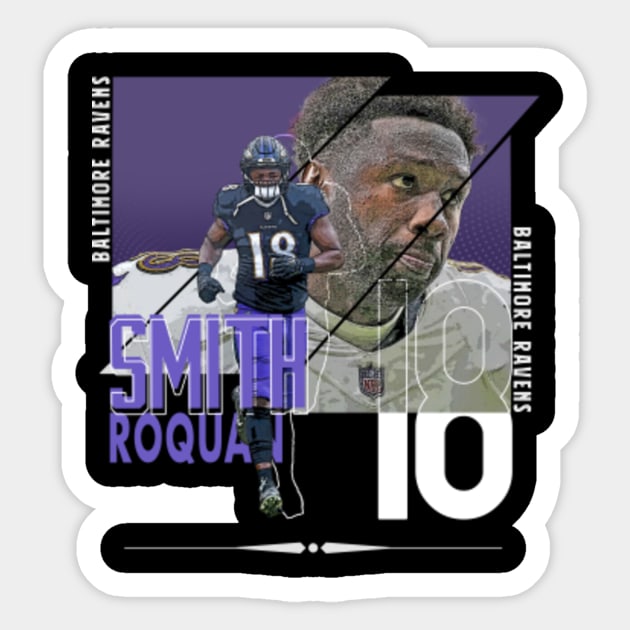 Roquan Smith football Paper Poster Ravens 4 - Roquan Smith